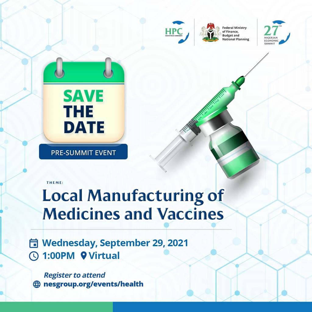 Local Manufacturing of Medicine and Vaccines, The Nigerian Economic Summit Group, The NESG, think-tank, think, tank, nigeria, policy, nesg, africa, number one think in africa, best think in nigeria, the best think tank in africa, top 10 think tanks in nigeria, think tank nigeria, economy, business, PPD, public, private, dialogue, Nigeria, Nigeria PPD, NIGERIA, PPD